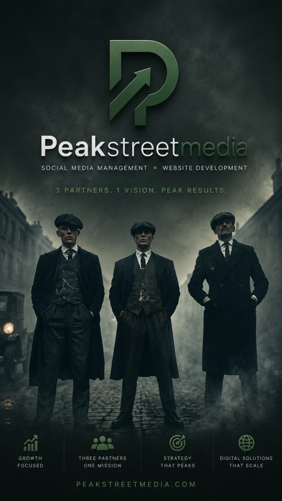 PEAK Street Media — 3 partners, 1 vision